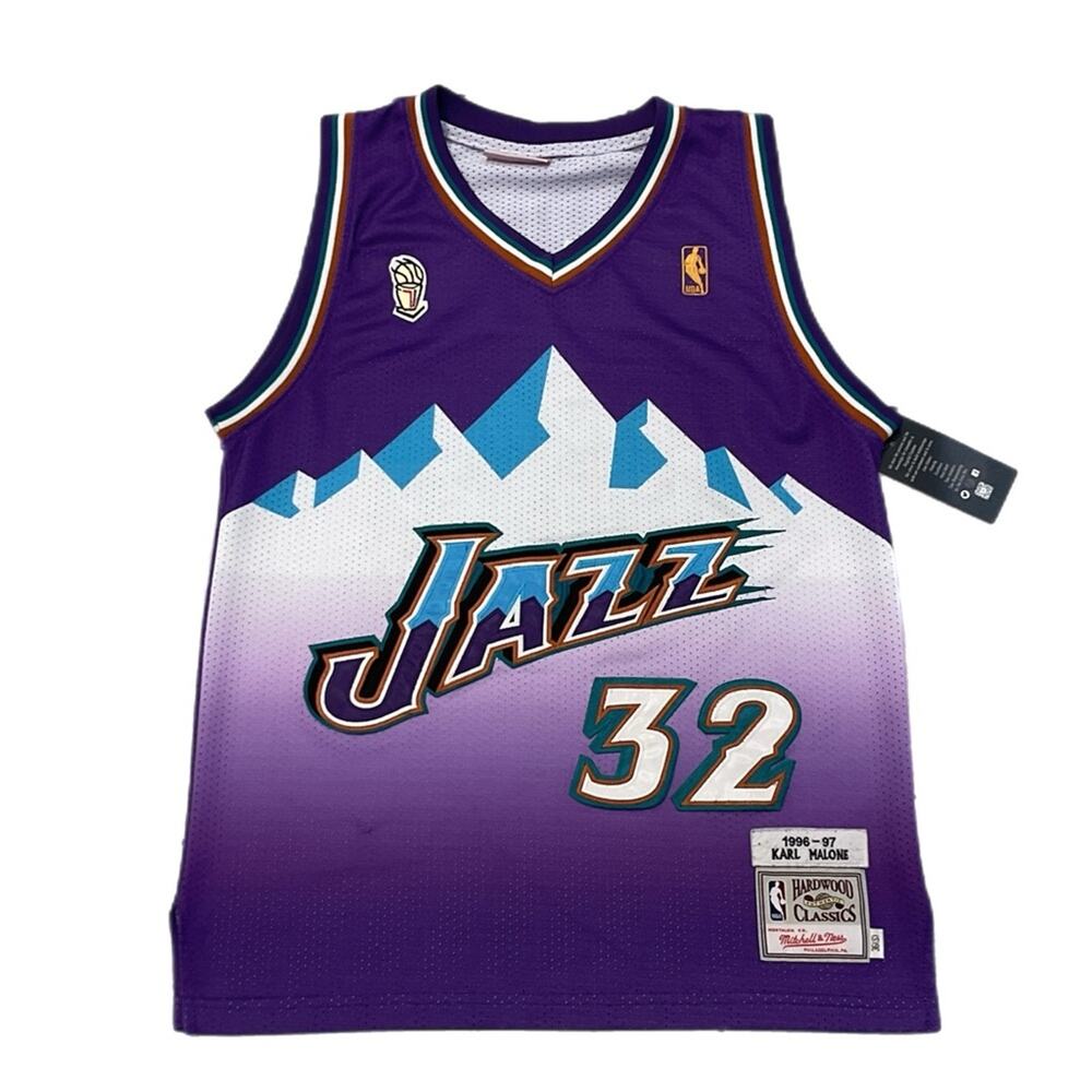 Mitchell & Ness Utah Jazz Jersey #32 Malone